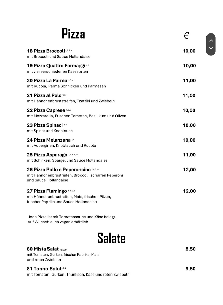 Restaurant Hotel Oliva Photo Menu 2