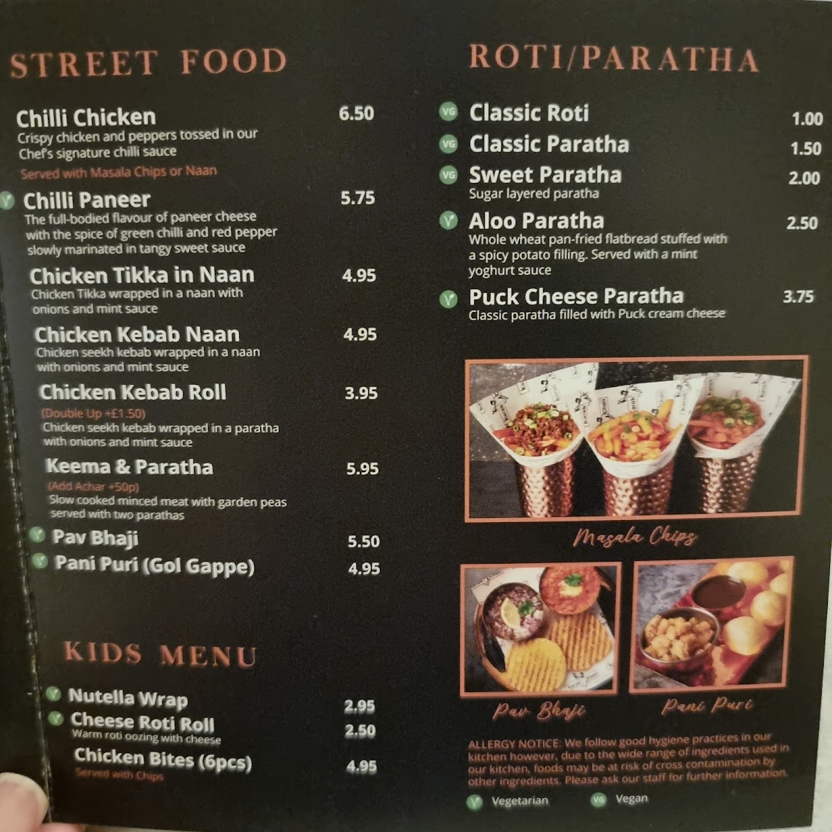 Karak Chaii Leicester Photo Menu 5