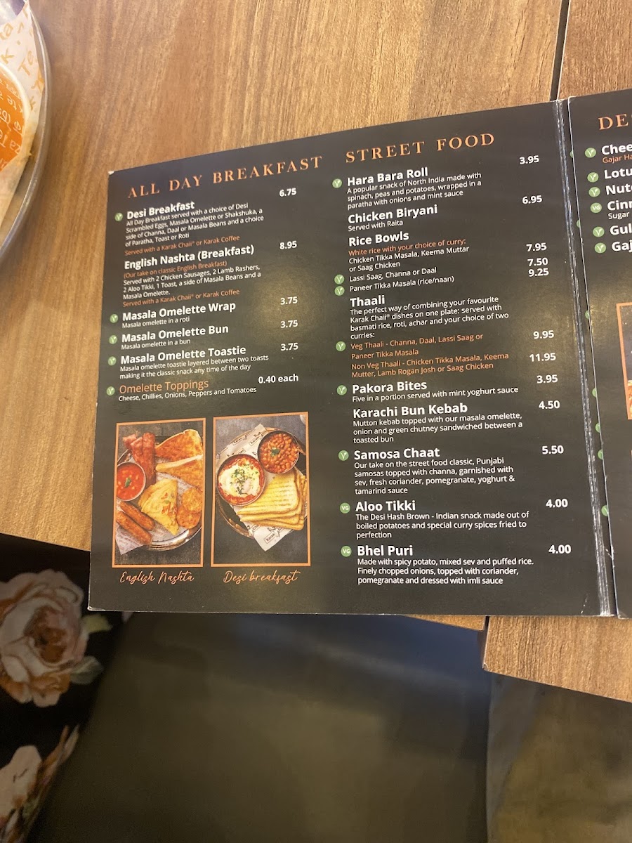 Karak Chaii Leicester Photo Menu 7
