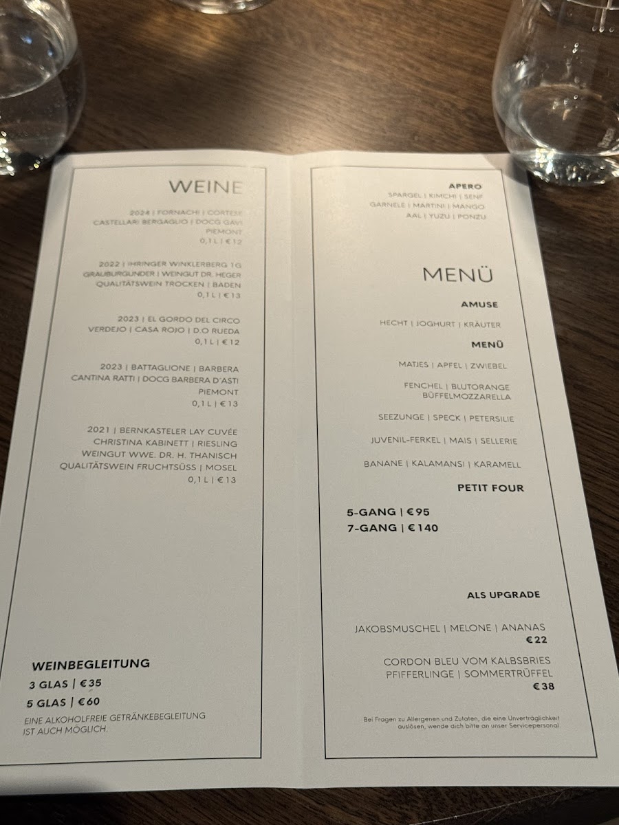 Restaurant Kevin Gideon Photo Menu 2
