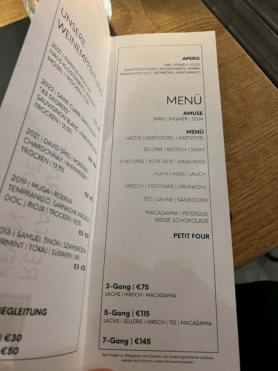 Restaurant Kevin Gideon Photo Menu 8