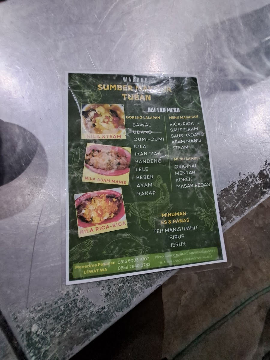 Warung Sumber Makmur Tuban Photo Menu 4