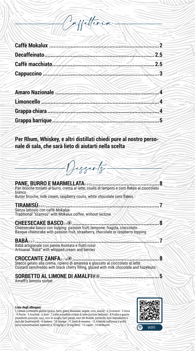 Ristorante Zanfa Bros Photo Menu 6