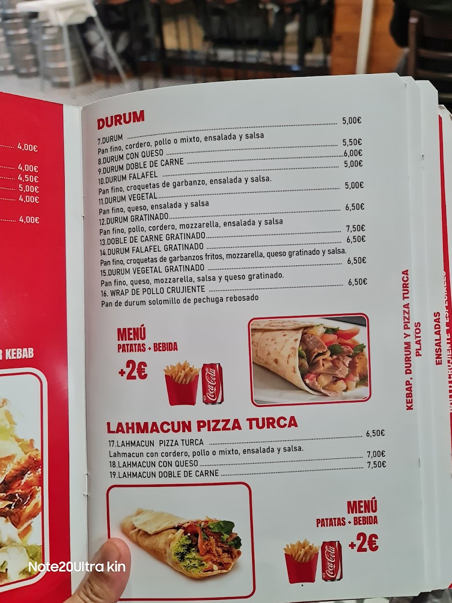 Aziz Istanbul Photo Menu 4