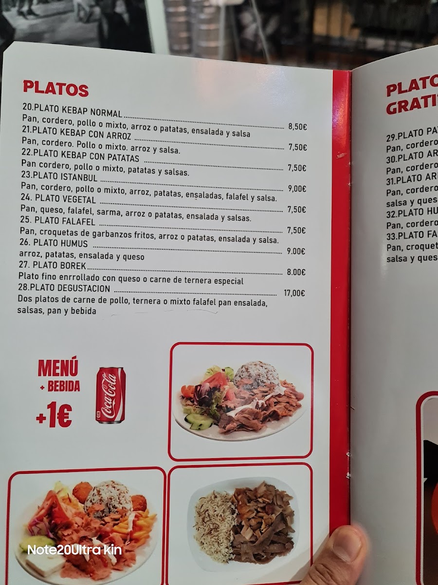 Aziz Istanbul Photo Menu 6