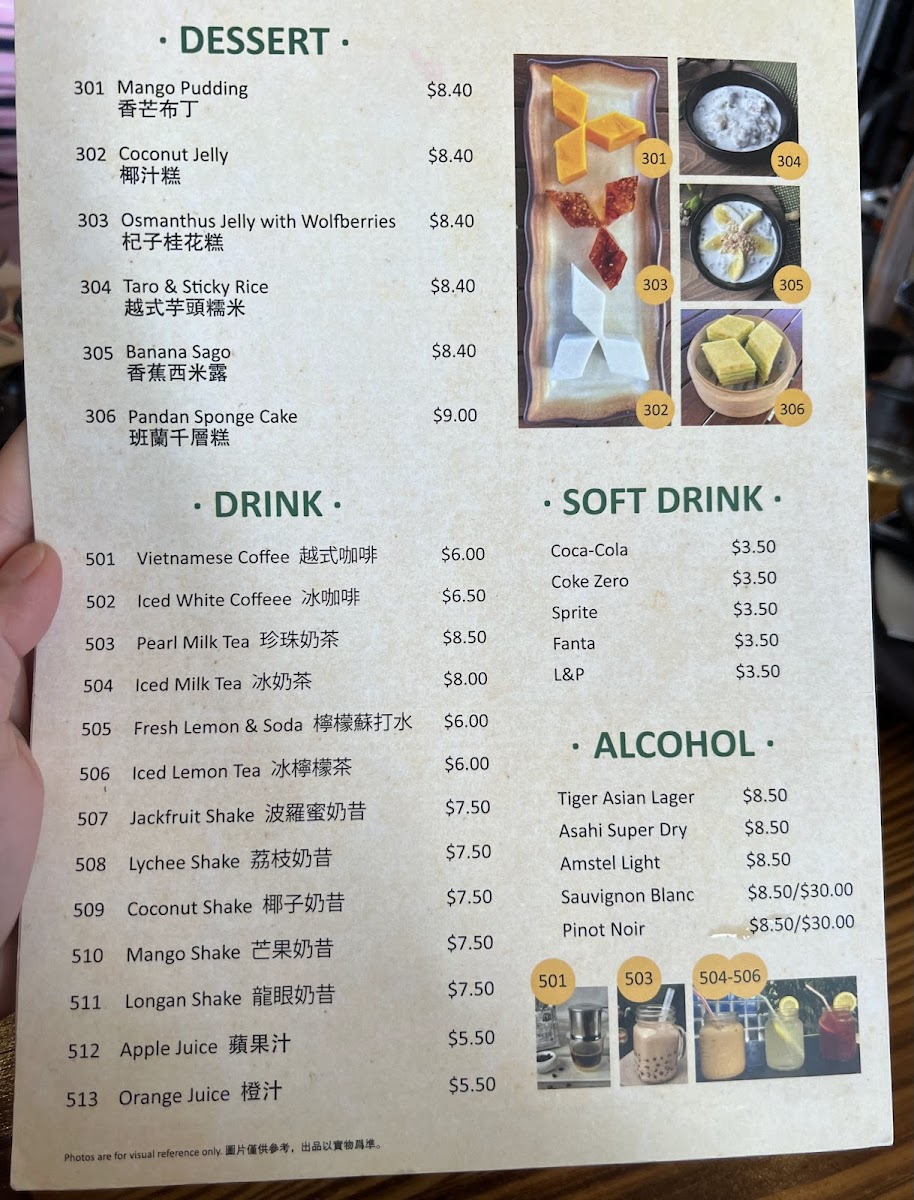 Golden Viet NorthWest Photo Menu 7