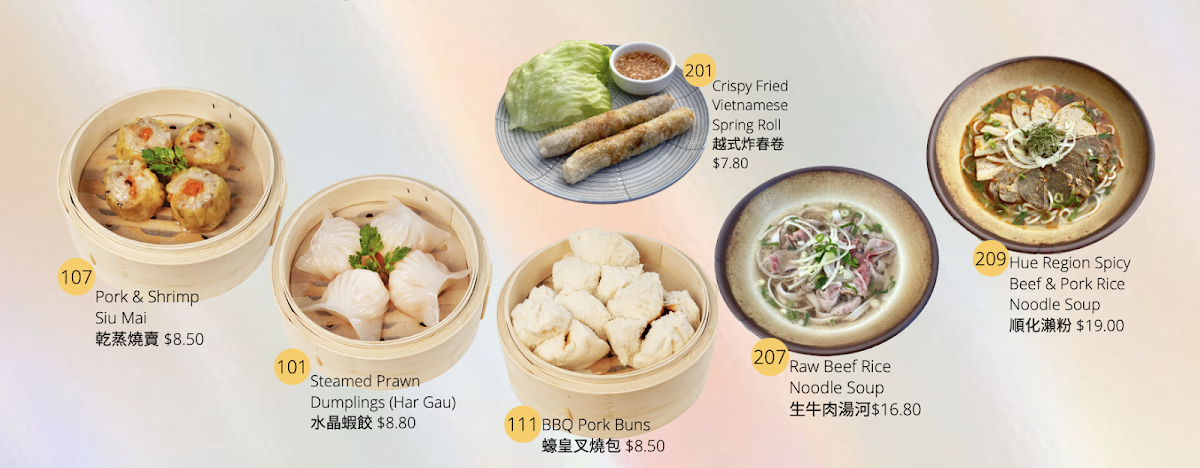 Golden Viet NorthWest Photo Menu 8