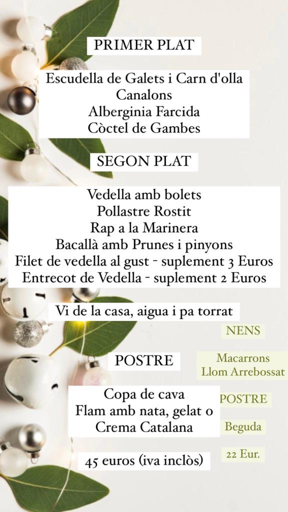 Restaurant Mas del Mogent Photo Menu 2