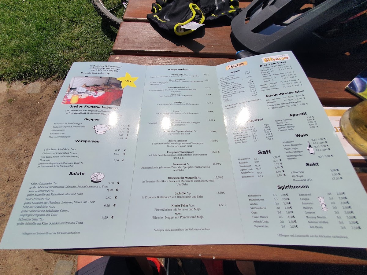 Café Barendorf Photo Menu 1