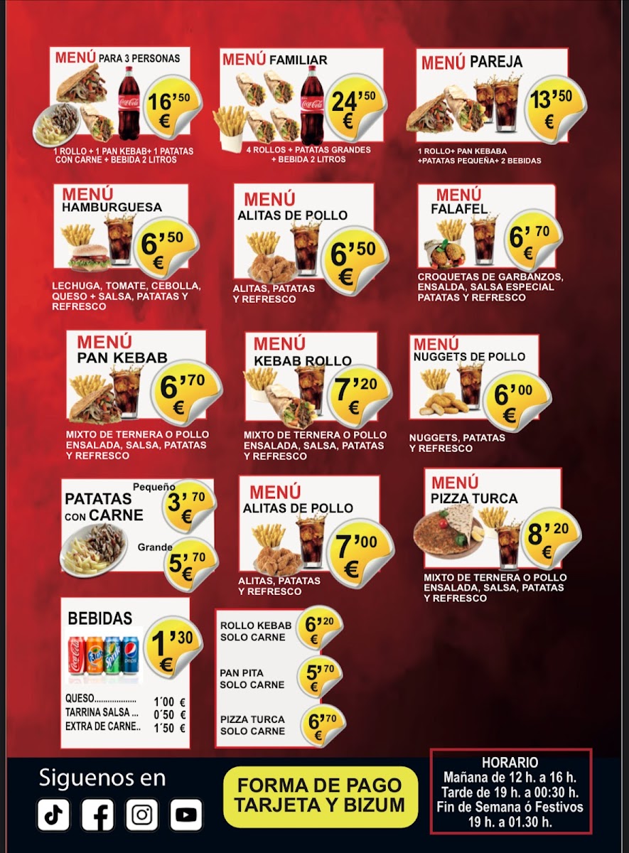 WAKA KEBAB Photo Menu 1