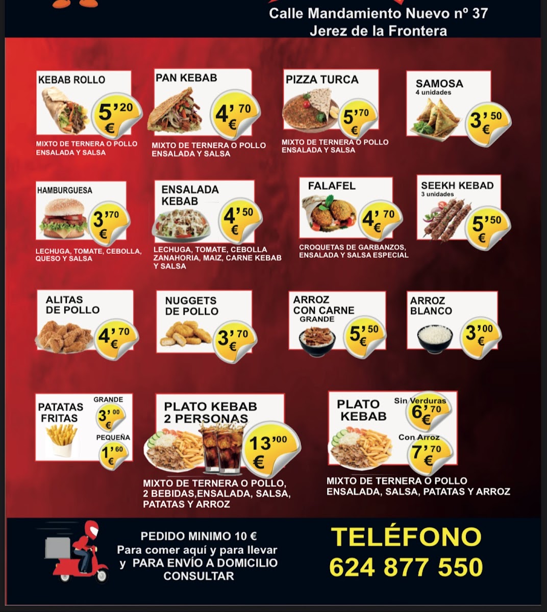 WAKA KEBAB Photo Menu 2