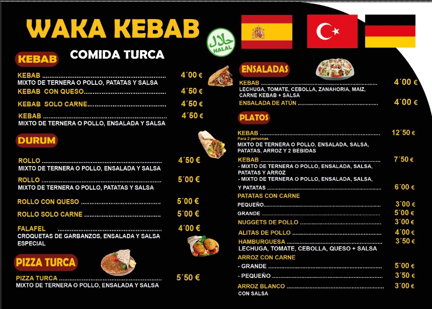 WAKA KEBAB Photo Menu 5