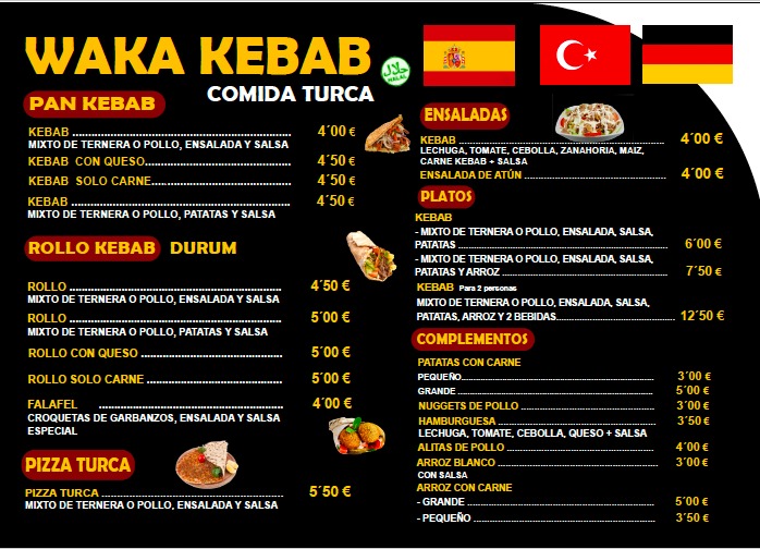 WAKA KEBAB Photo Menu 6