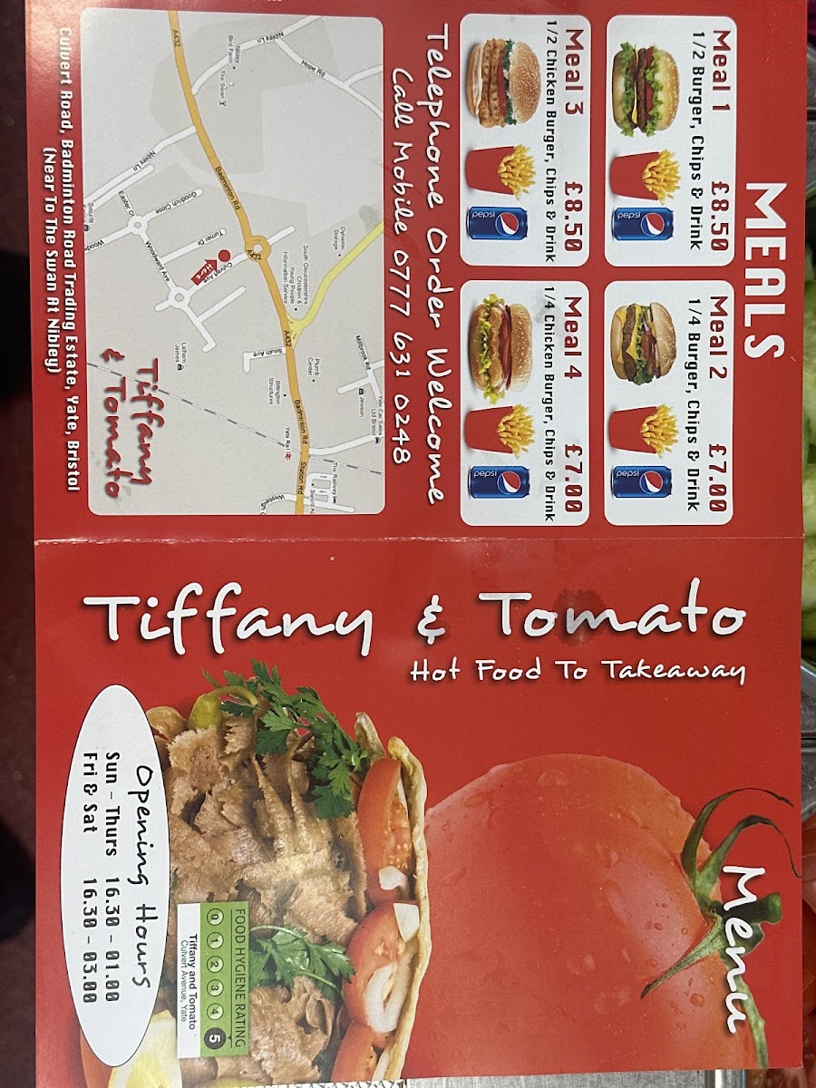 Tiffs And Tomatoes Photo Menu 4