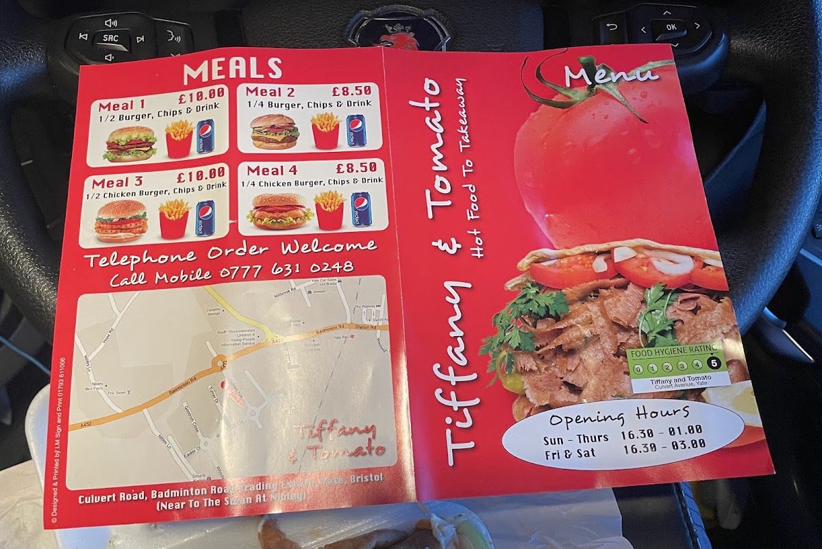 Tiffs And Tomatoes Photo Menu 7