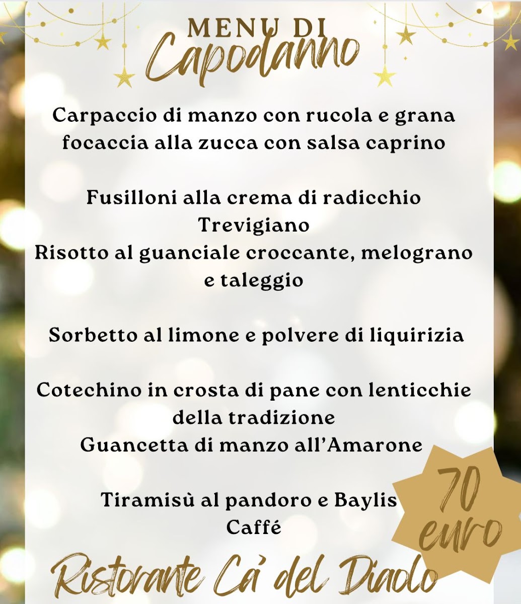 Ca' del Diaolo Ristorante, Camere, Bar Photo Menu 5