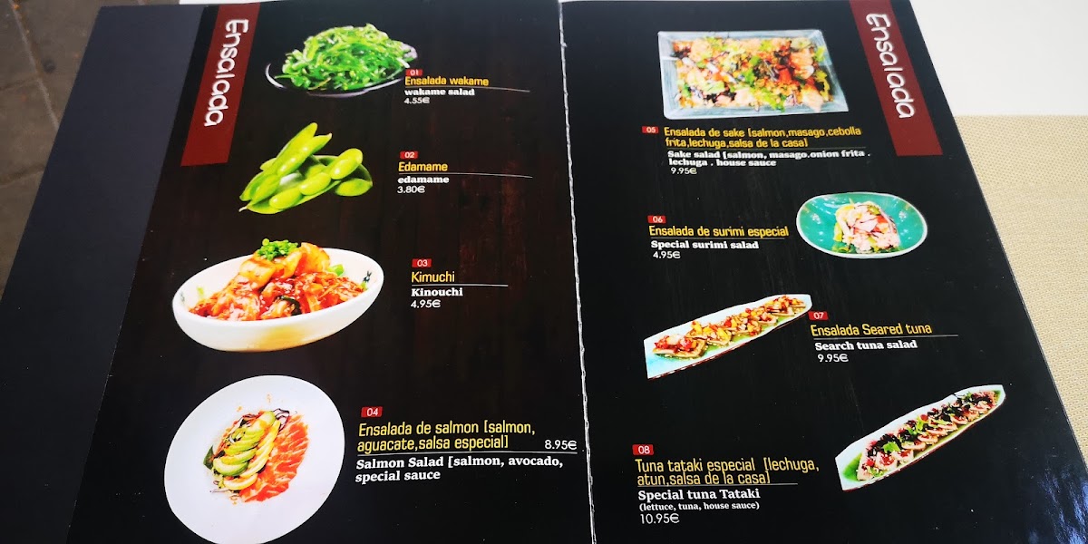 Inari Sushi Noodles Corea Photo Menu 1