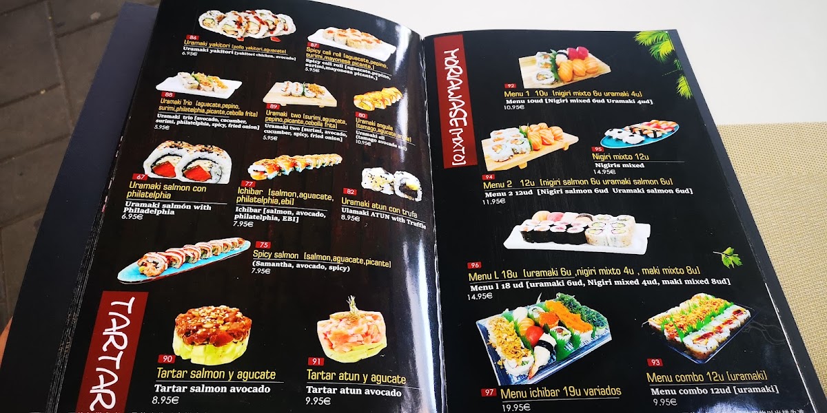 Inari Sushi Noodles Corea Photo Menu 3
