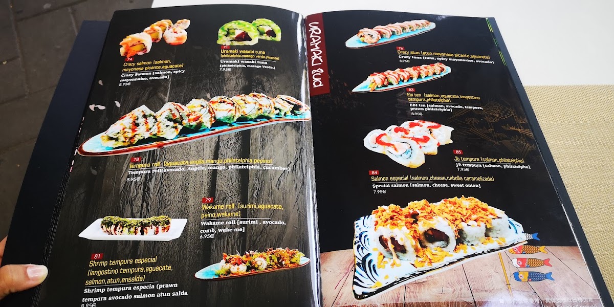 Inari Sushi Noodles Corea Photo Menu 4