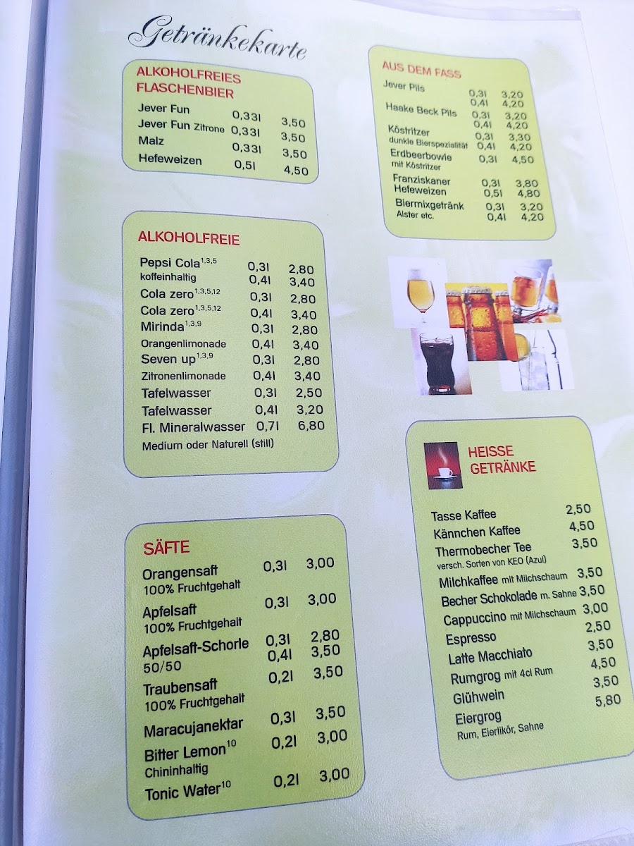 Restaurant Hopfenlaube Photo Menu 5