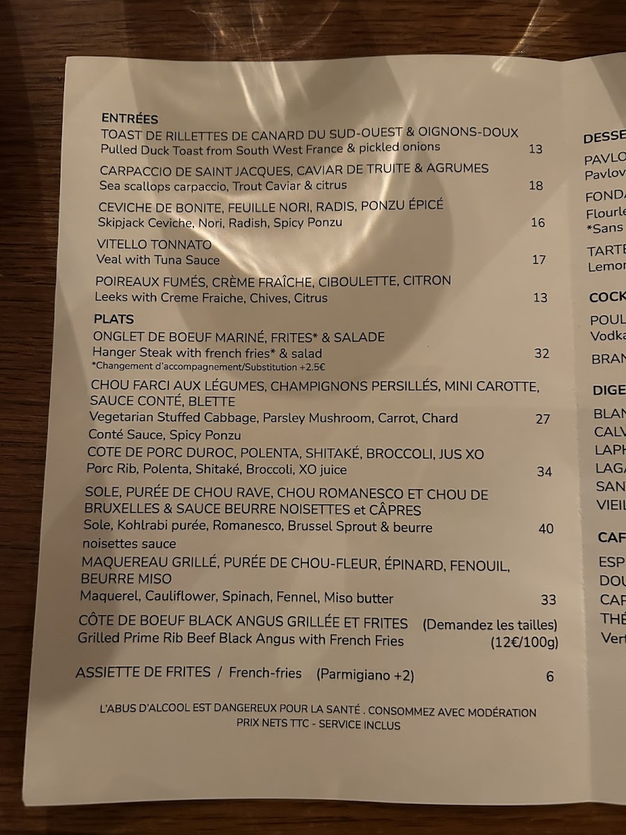 Poulette Photo Menu 5
