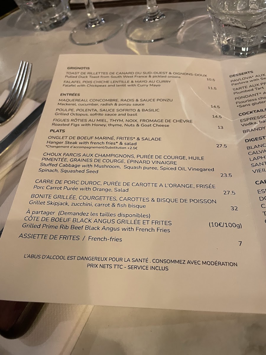 Poulette Photo Menu 7