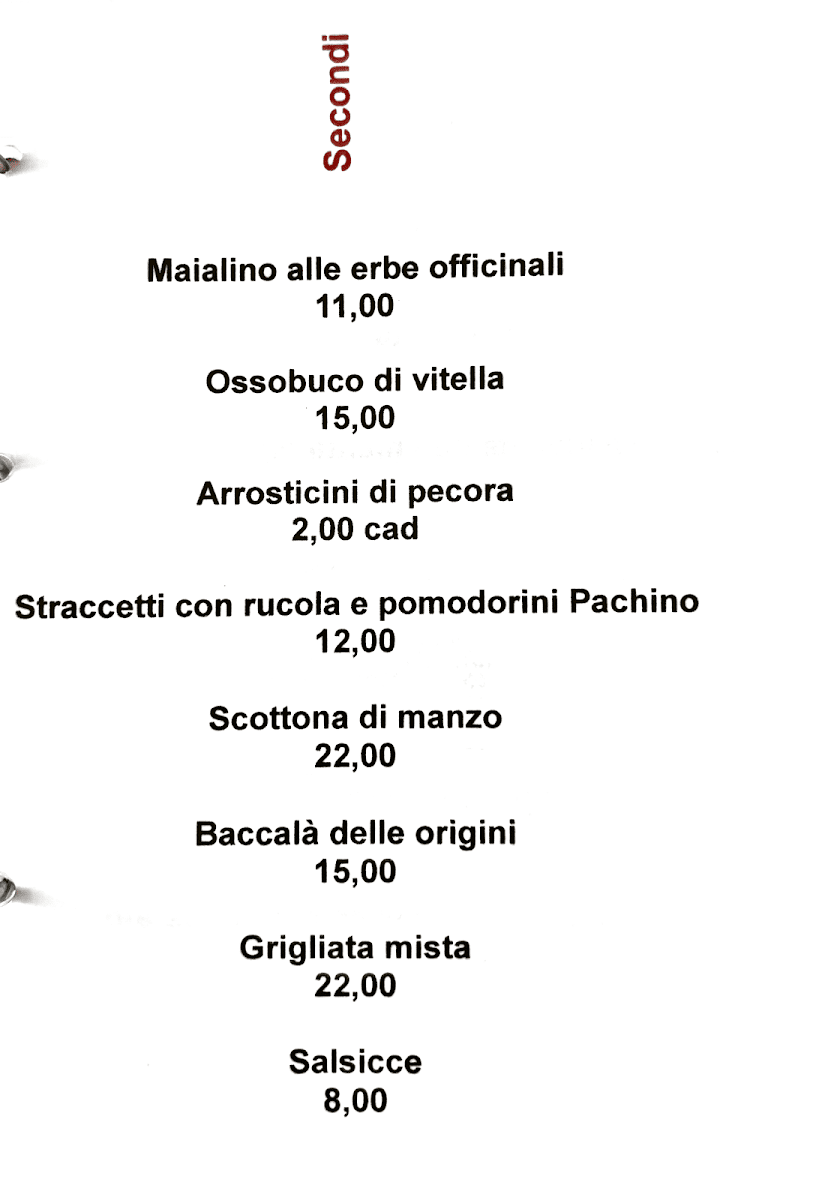 Locanda degli Angeli Photo Menu 1