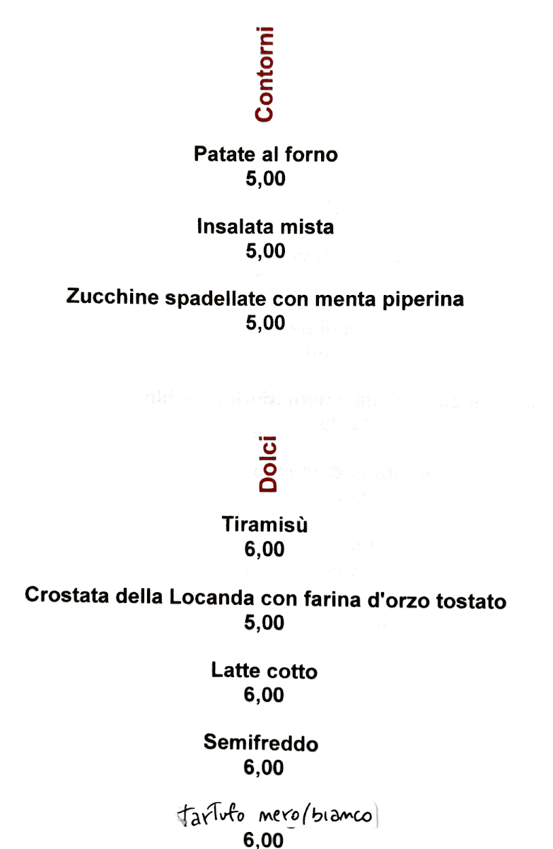 Locanda degli Angeli Photo Menu 3