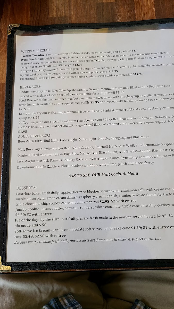 Terra Bona Bakery Cafe Photo Menu 3