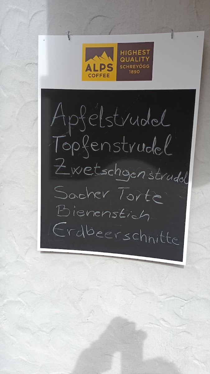Café Goldegg Photo Menu 1