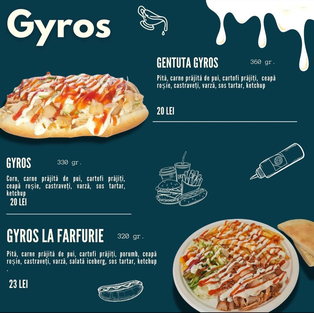 Gyros Bar Photo Menu 2
