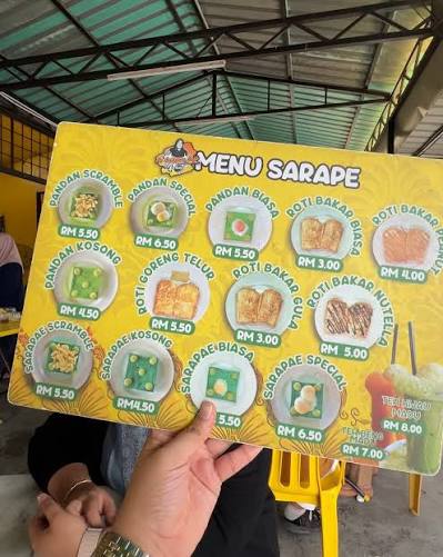 PC Sarapae Cafe Photo Menu 1
