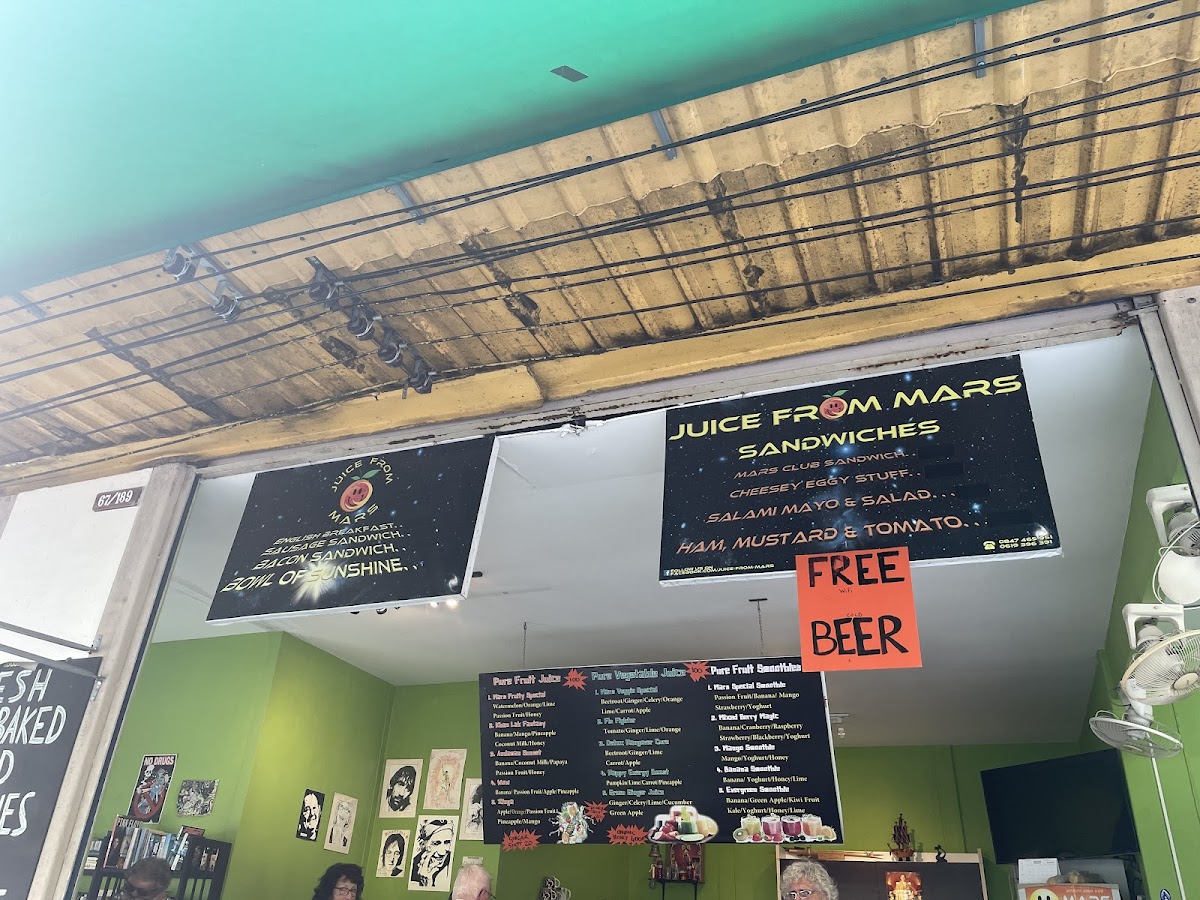 Juice from Mars | Restaurant Photo Menu 2