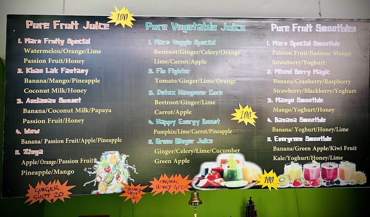 Juice from Mars | Restaurant Photo Menu 8