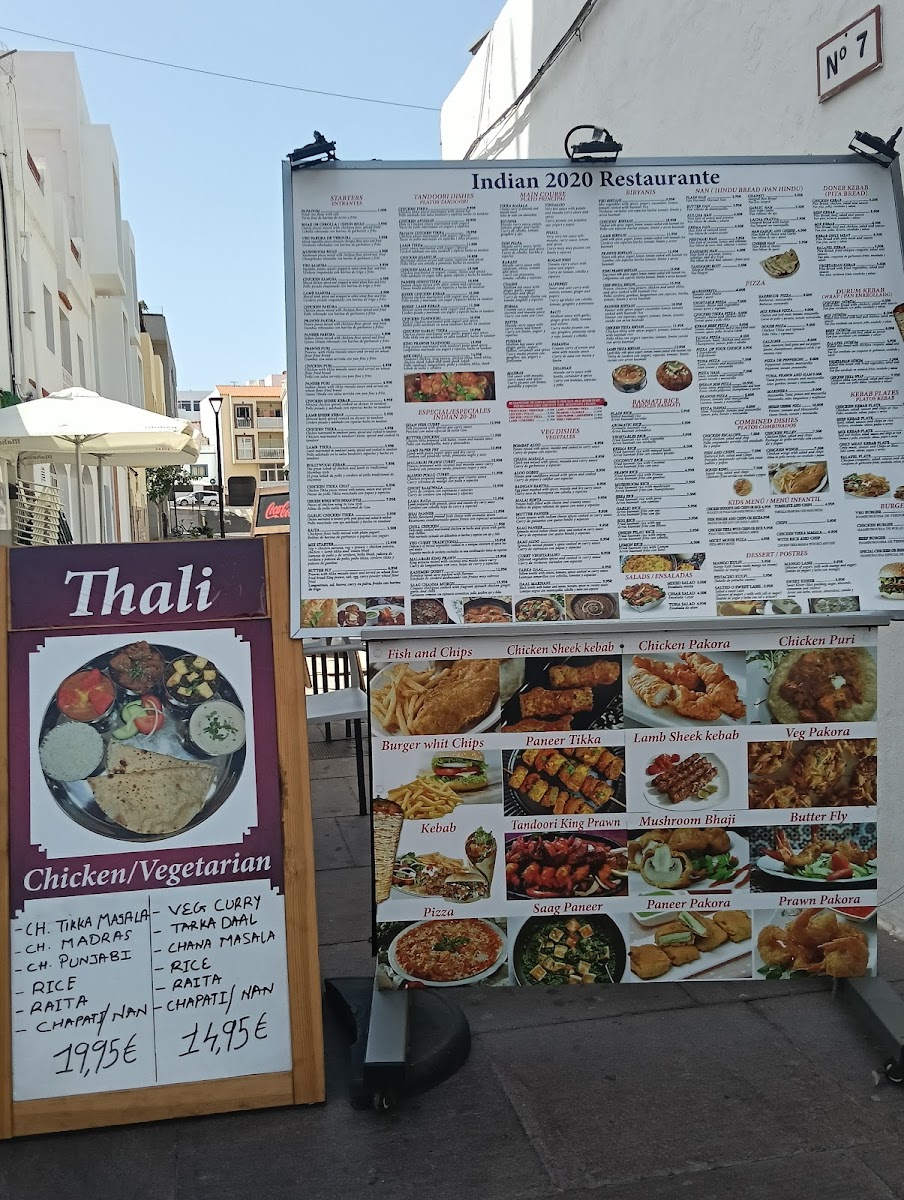 Indian 2020 restaurant Photo Menu 7