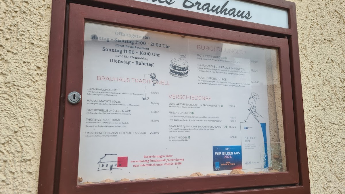 Restaurant Altes Brauhaus Photo Menu 5