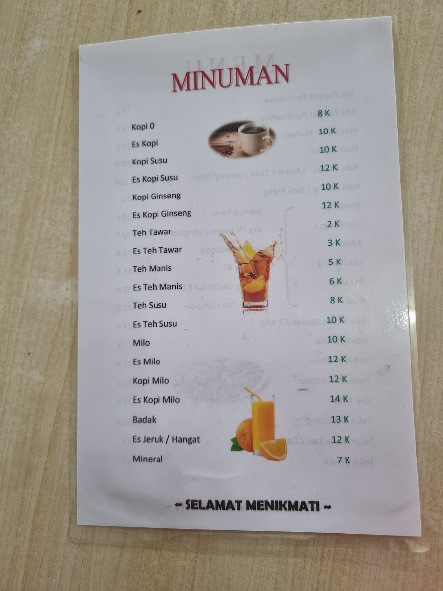 Alun mie pansit Photo Menu 6