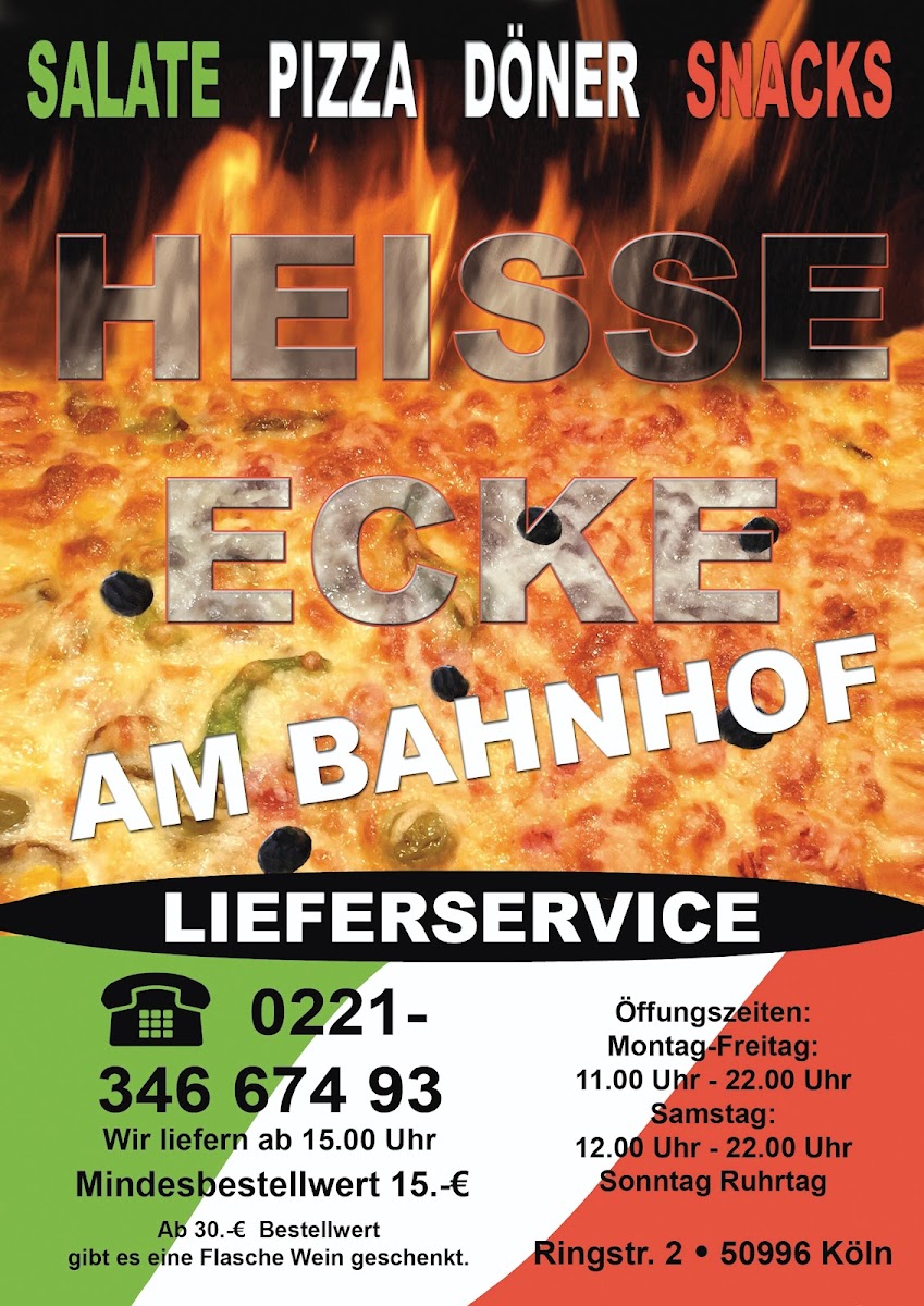 Heisse Ecke Pizzeria/Street Food Photo Menu 9