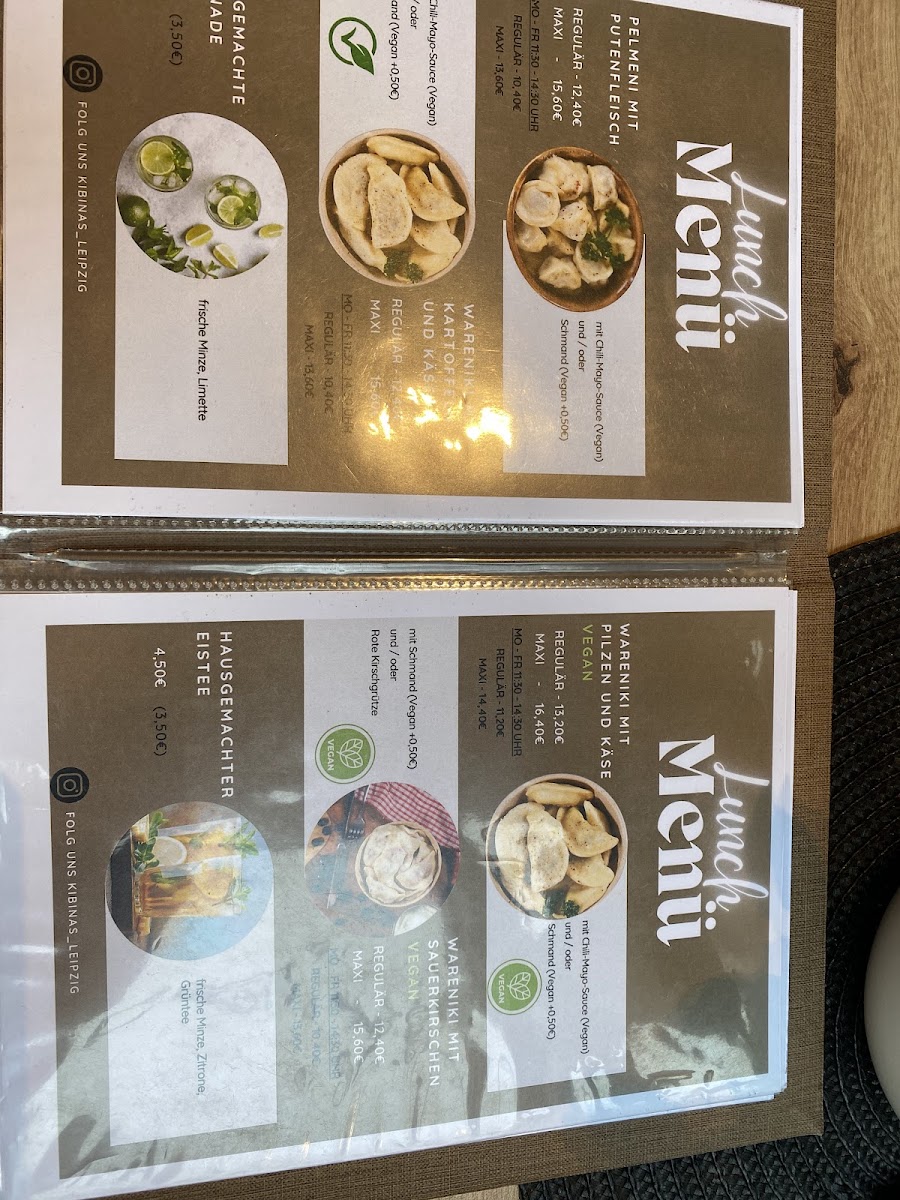 Café Kibinas Leipzig Photo Menu 3
