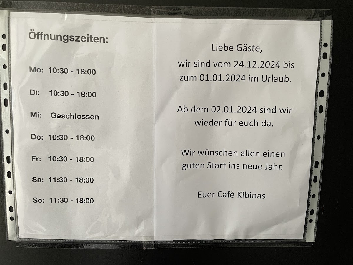 Café Kibinas Leipzig Photo Menu 4