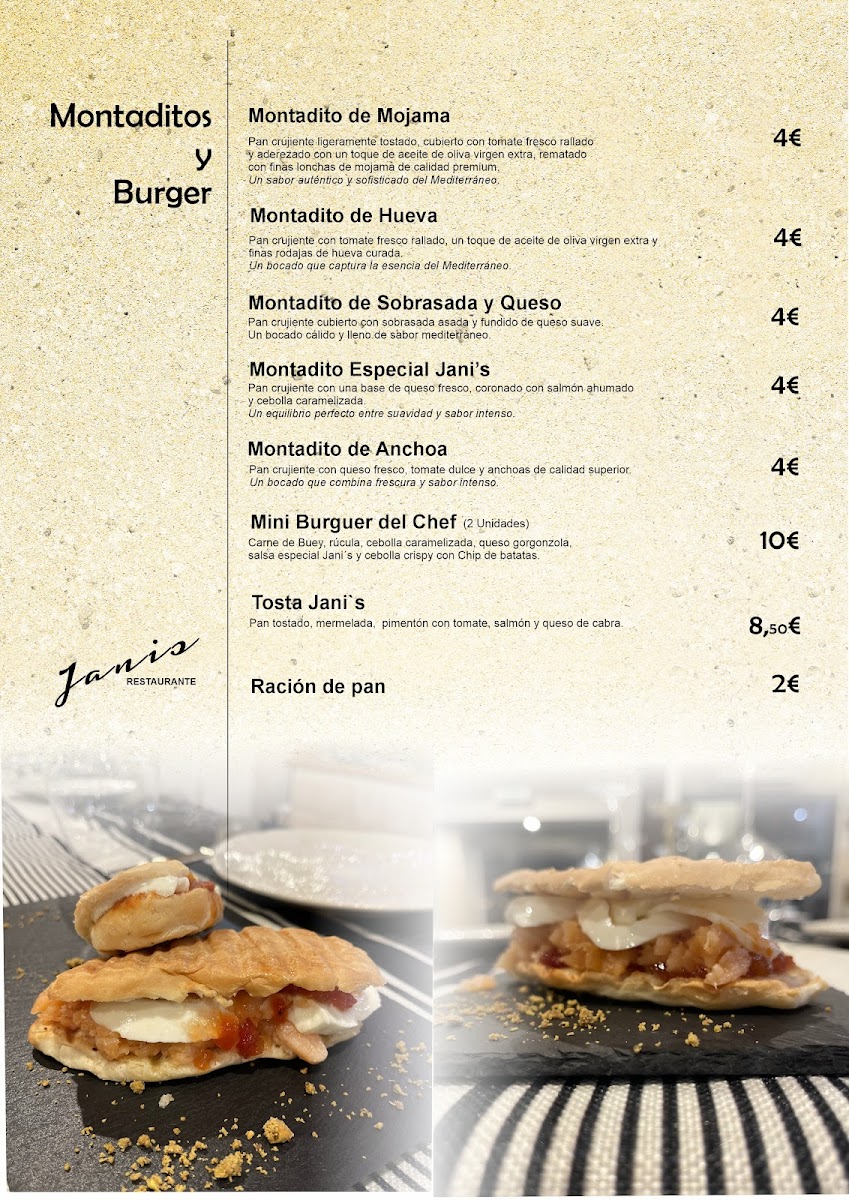 Janis Gastrobar Photo Menu 6