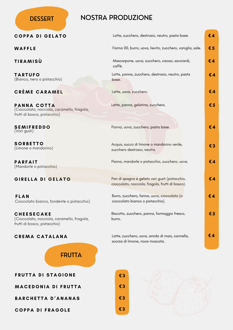 La Capannina Ristorante Pizzeria Photo Menu 3