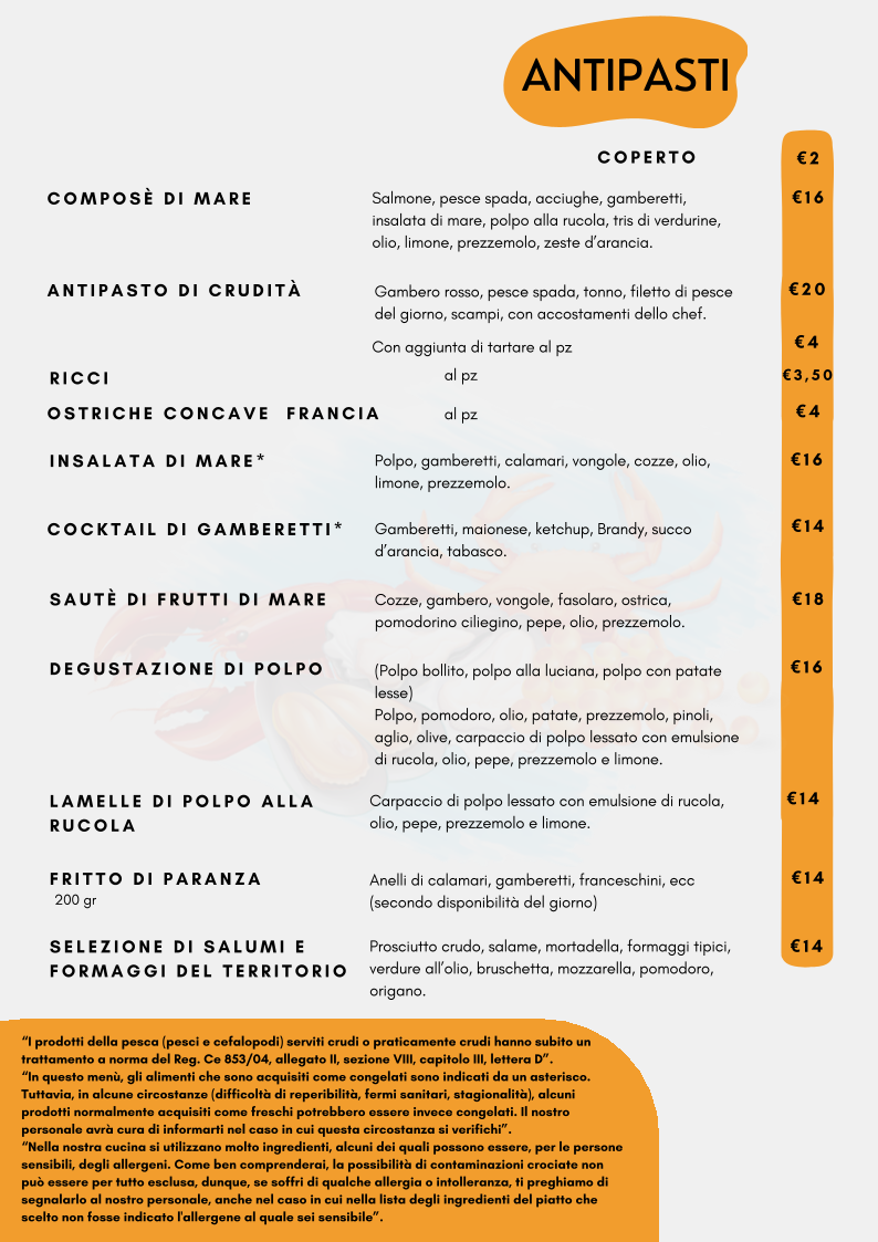 La Capannina Ristorante Pizzeria Photo Menu 6