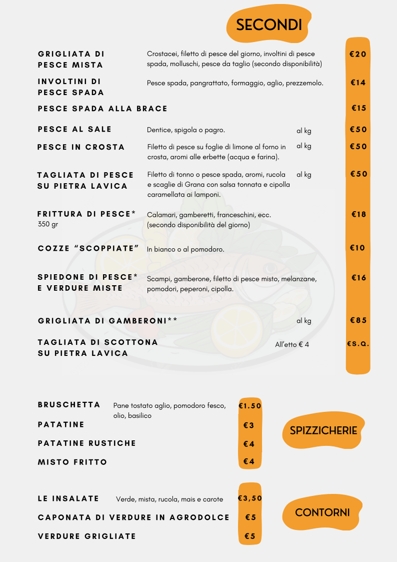 La Capannina Ristorante Pizzeria Photo Menu 7
