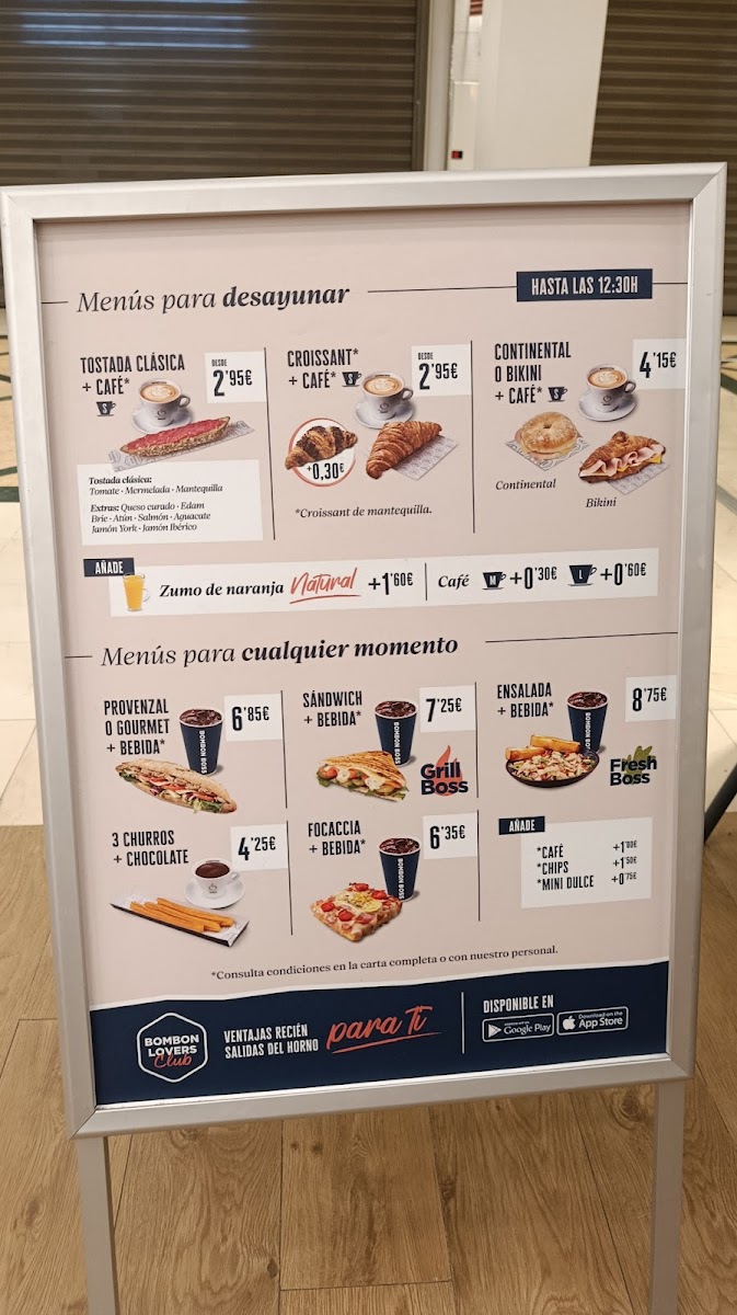 Bombón Boss Photo Menu 2