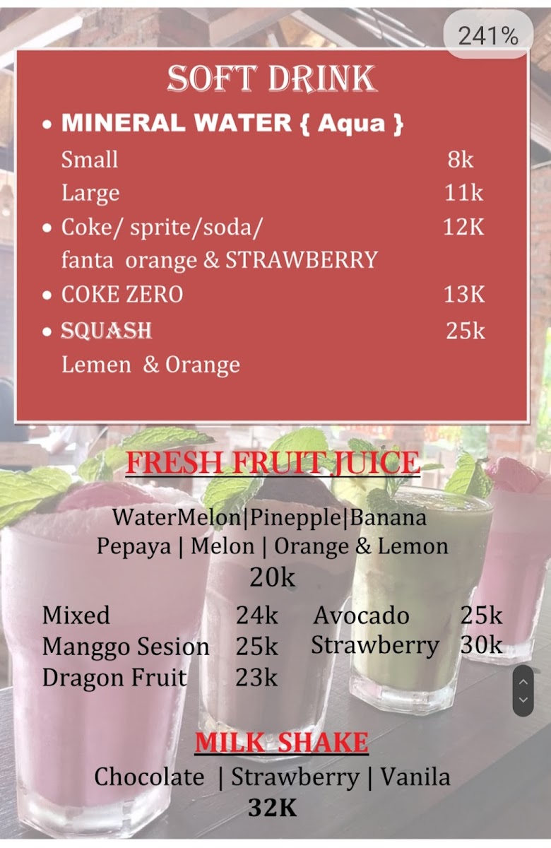 Warung Sobat Photo Menu 1
