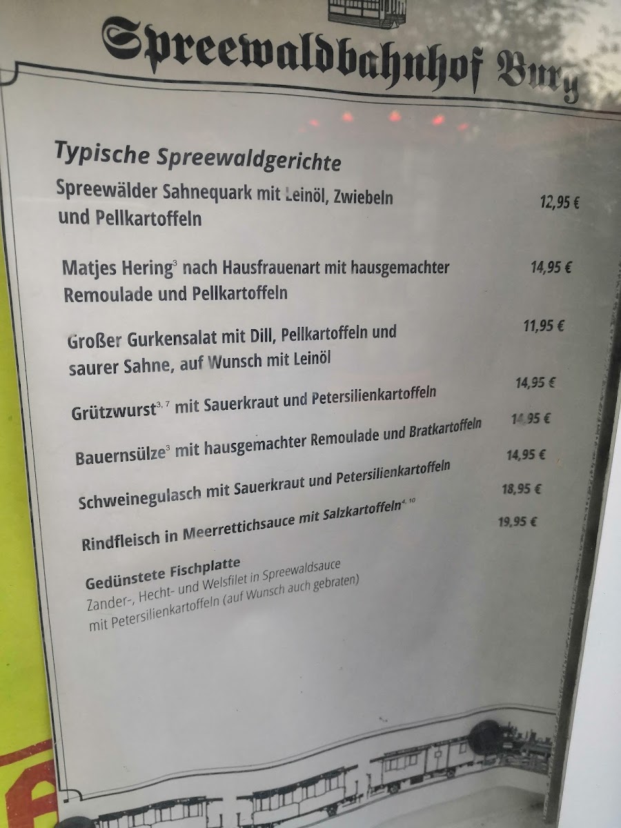 Gaststätte Alter Bahnhof Photo Menu 10