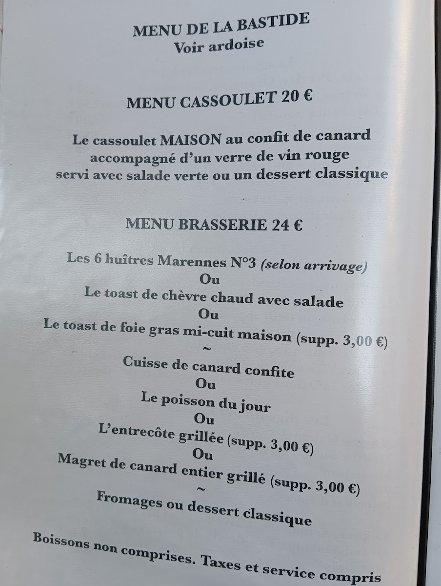 Restaurant Le Longchamp Photo Menu 6