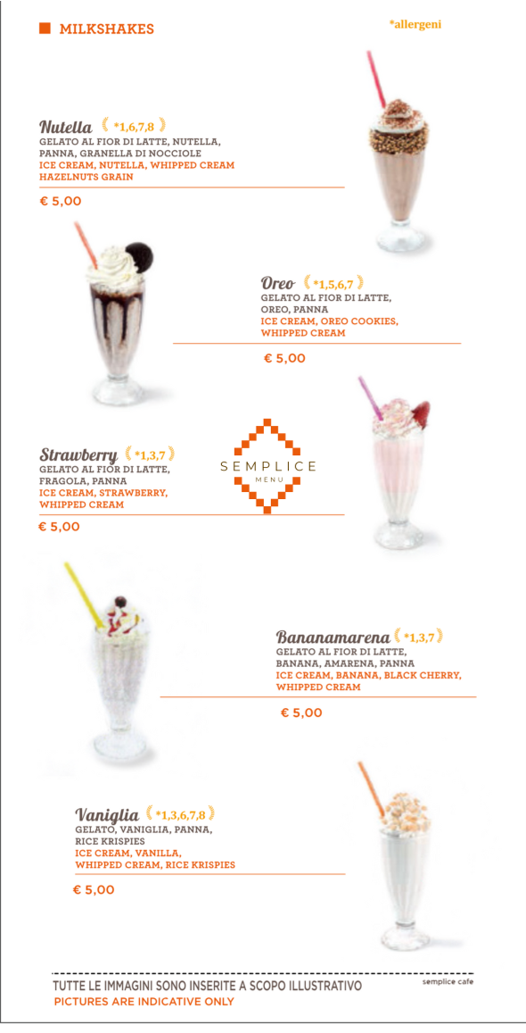 Semplice Café Photo Menu 10