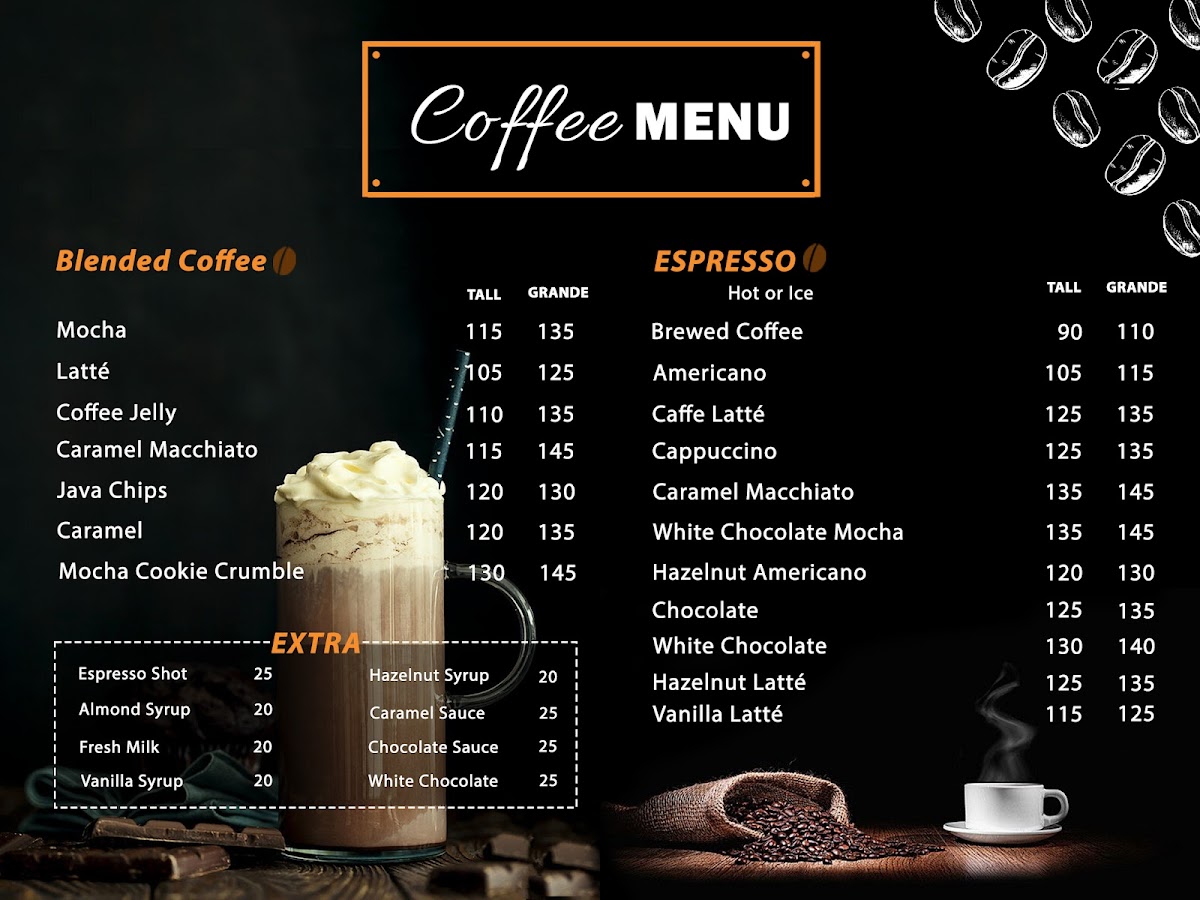 Tons Cafe Photo Menu 2